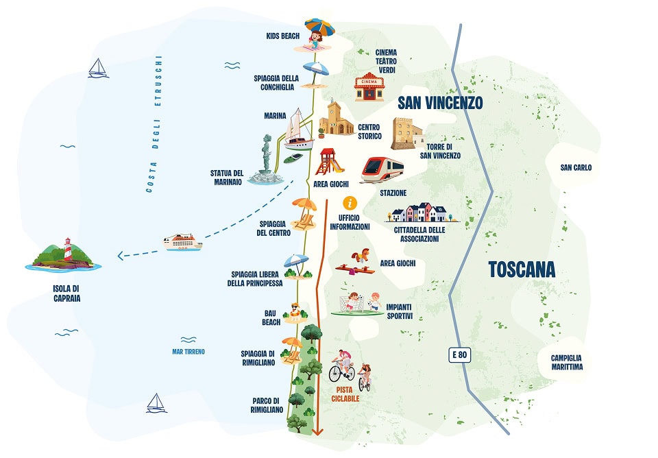 Mappa San Vincenzo