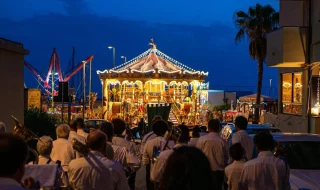 La giostra di San Vincenzo e trampolino jumping
