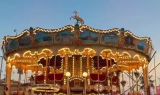 La giostra di San Vincenzo e trampolino jumping